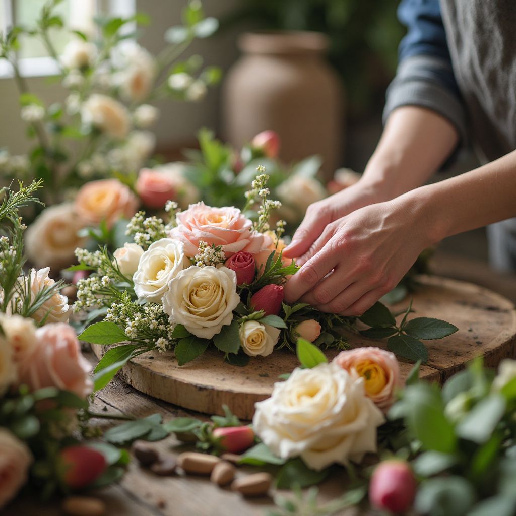 Sustainable floral design process