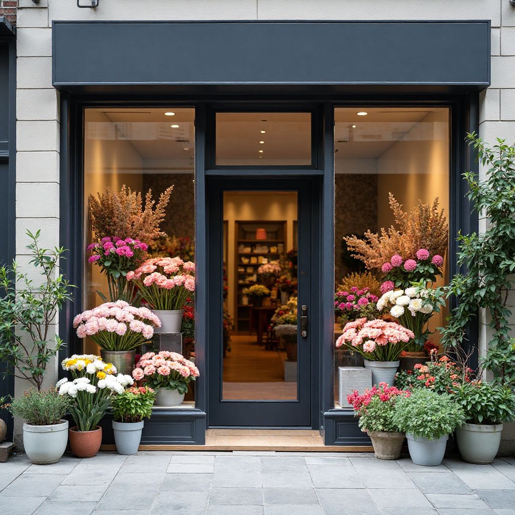 Bloom & Petal flower shop storefront